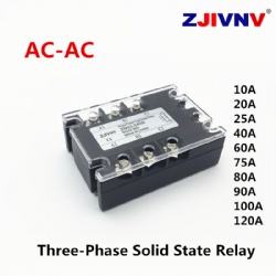 Three Phase Solid State Relay AC Control AC
