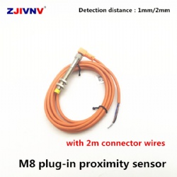 LM8 proximity switch with connector